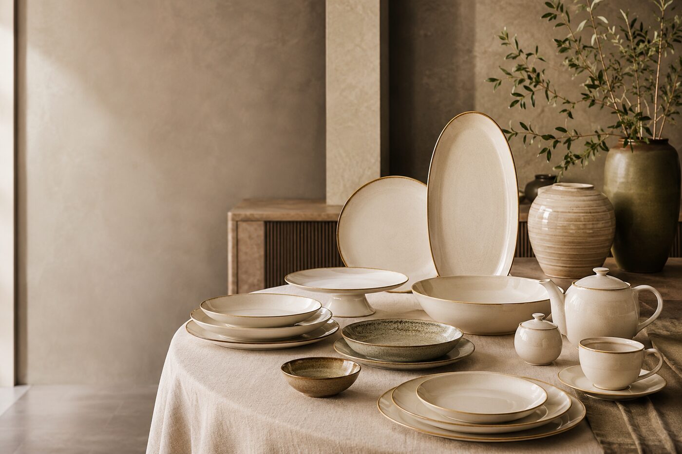 Crockery & pottery collection for hospitality projects
